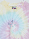 HOP Kids Multicolour Tie-Dye Print T-Shirt