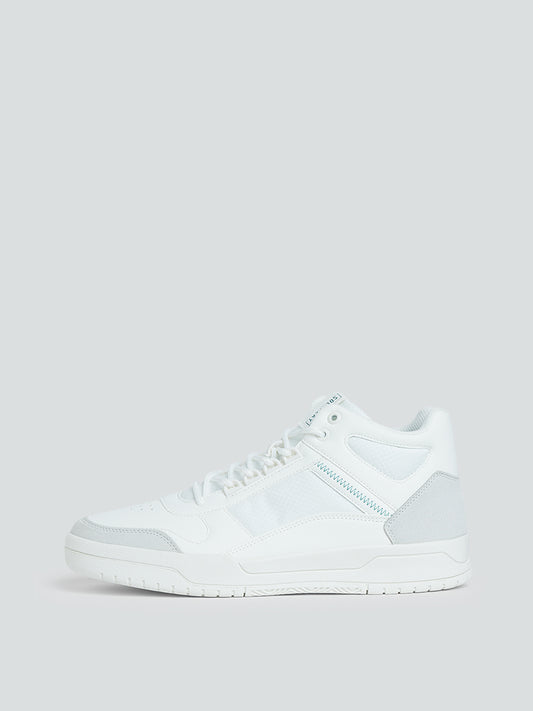 SOLEPLAY White High-Top Sneakers