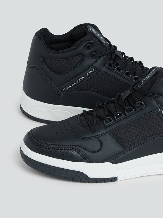 SOLEPLAY Black High-Top Boots