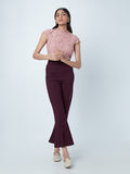 Wardrobe Dusty Pink Self-Patterned Kylie Top