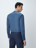 WES Formals Indigo Ultra Slim-Fit Shirt