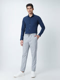 WES Formals Indigo Ultra Slim-Fit Shirt