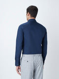WES Formals Indigo Ultra Slim-Fit Shirt