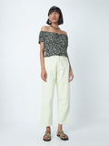 Nuon Black Floral Print Top