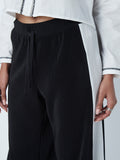 Nuon Black Panel Detailed Trousers
