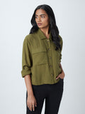 LOV Olive Rachel Shirt