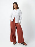 LOV Brown Flared Pants