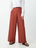 LOV Brown Flared Pants