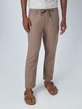 ETA Taupe Slim-Fit Pure Cotton Chinos