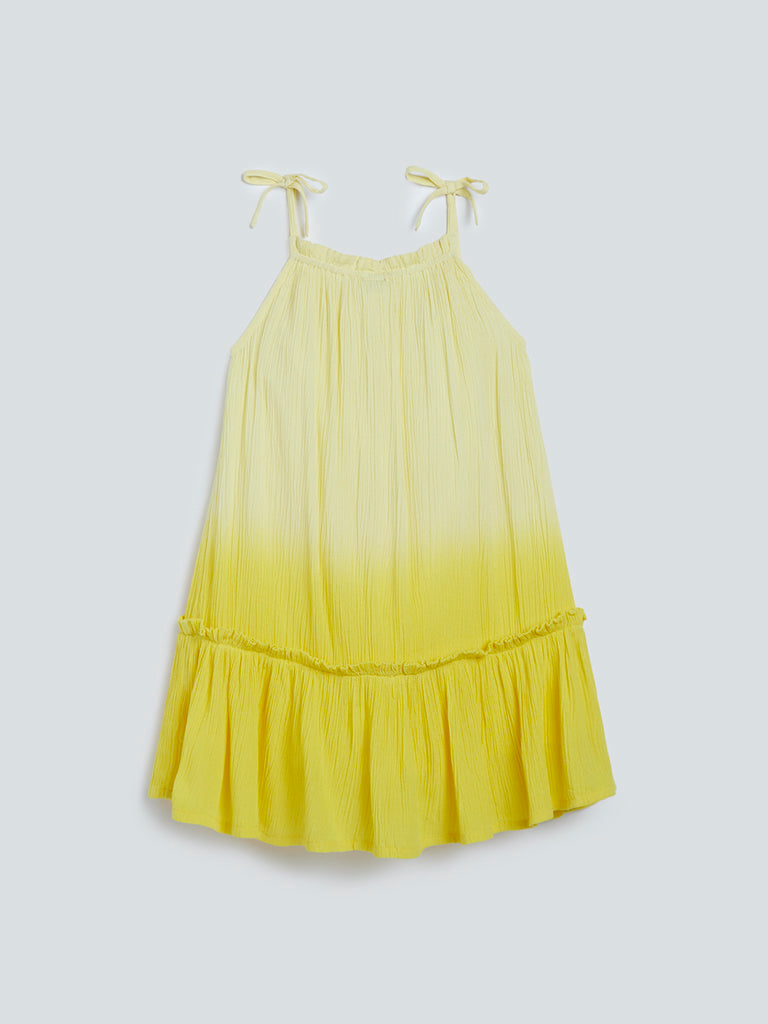 HOP Kids Yellow Ombre Dress