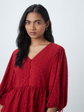 LOV Red Rika Blouse