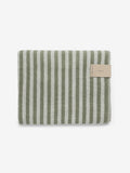 Westside Home Mint Stripe Bath Towel