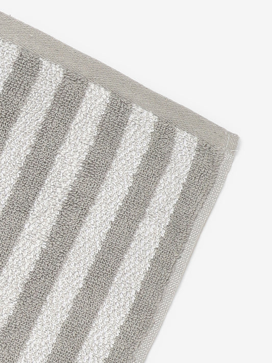 Westside Home Alloy Stripe Face Towel - Pack of 2