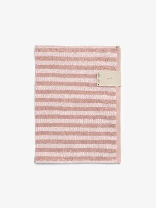Westside Home Woodrose Stripe Hand Towel