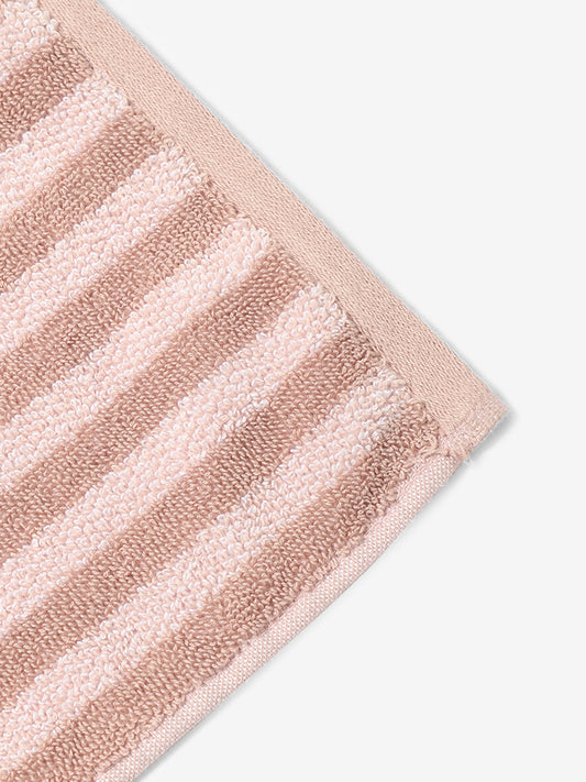 Westside Home Woodrose Stripe Hand Towel