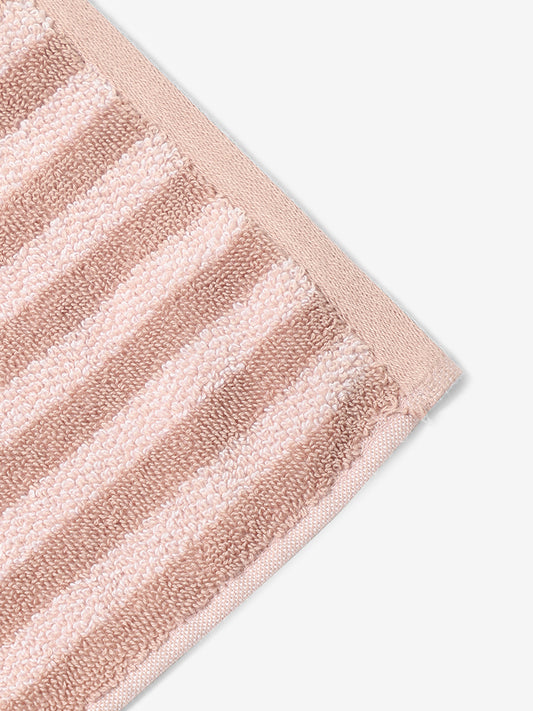 Westside Home Woodrose Stripe Hand Towel