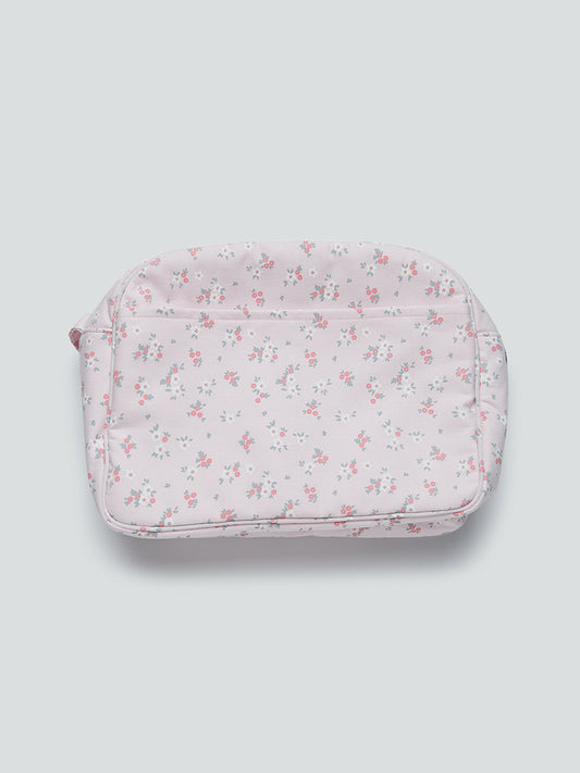 HOP Baby Pink Floral Print Changing Bag