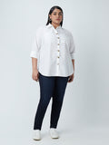Gia Curves White Shirt
