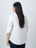 Gia Curves White Shirt