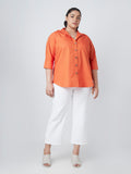Gia Curves Orange Shirt
