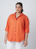 Gia Curves Orange Shirt