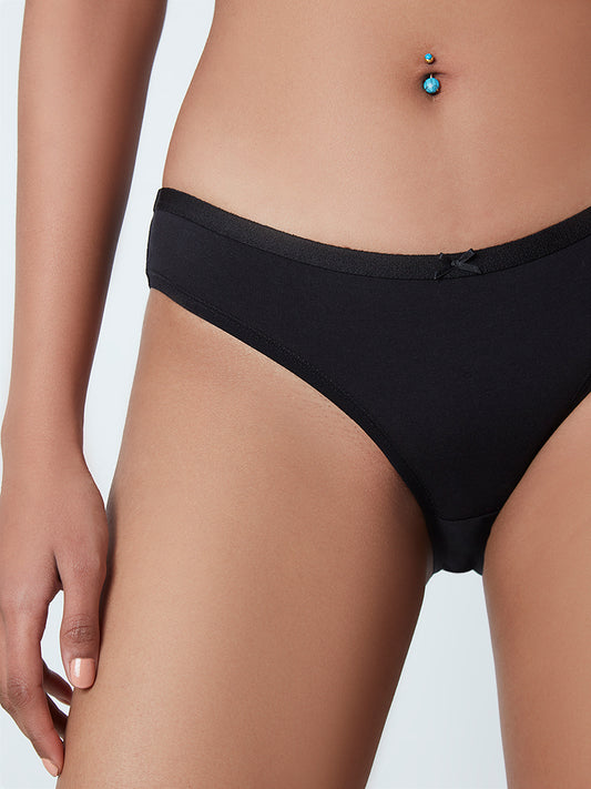 Wunderlove Taupe Bikini Briefs Set Of Three