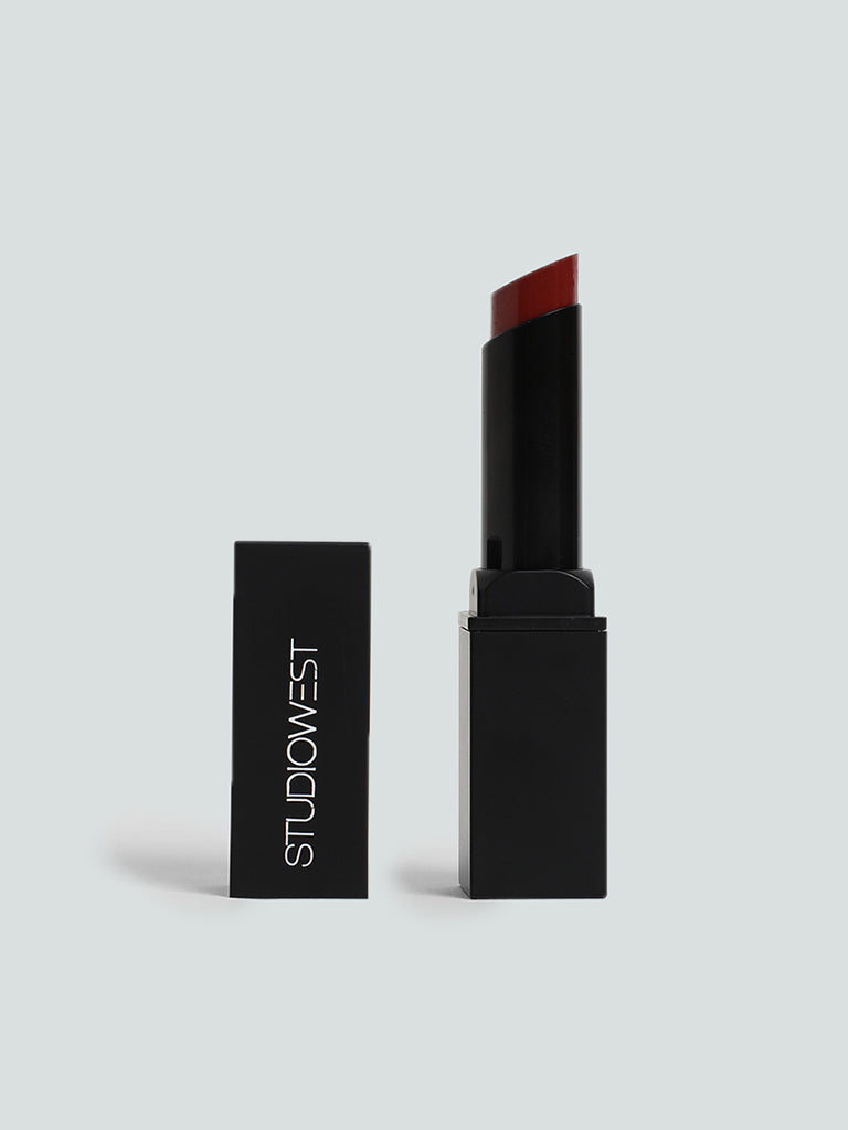 Studiowest Brown High Shine Lipstick Shade - 3.5G