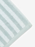 Westside Home Aqua Stripe Face Towel - Pack of 2