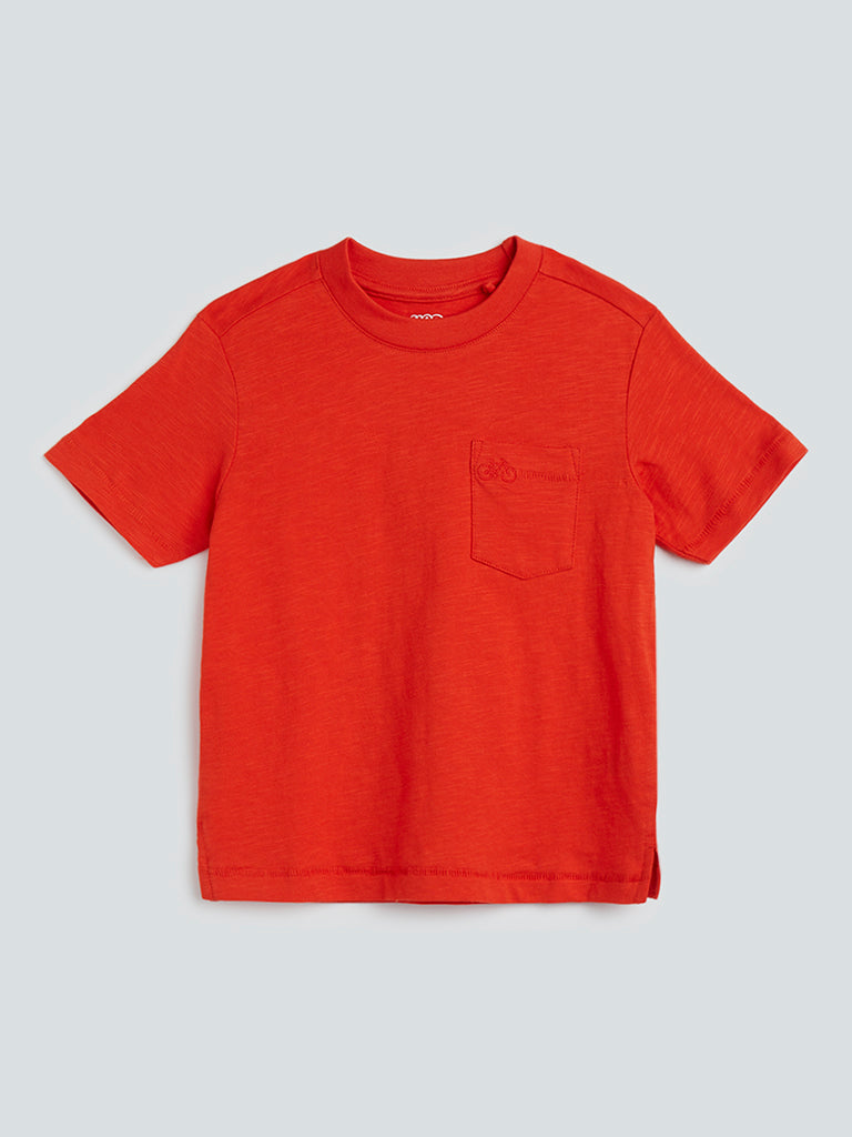 HOP Kids Orange Melange T-Shirt