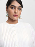Diza Embroidered White Kurta