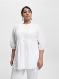 Diza Embroidered White Kurta