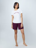 Wunderlove Plum Supersoft Shorts