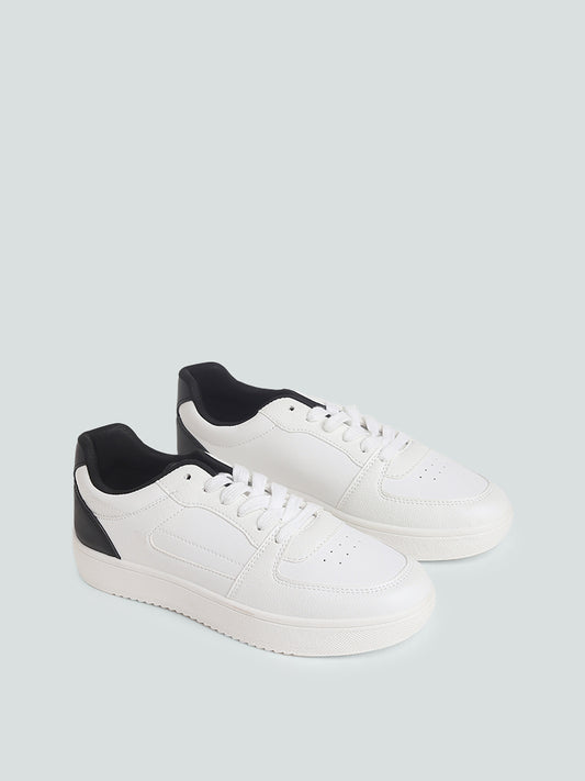 LUNA BLU Color Pop Black & White Sneakers