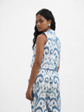 Bombay Paisley White Printed Top