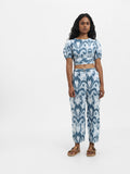 Bombay Paisley Blue Printed Top