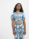 Bombay Paisley Blue Printed Top