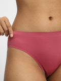 Wunderlove Plain Pink Seamless Briefs