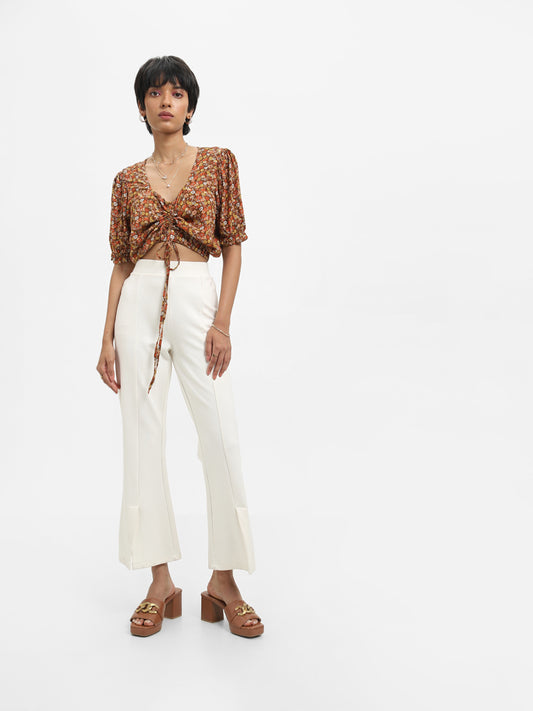 Nuon Brown Blouse