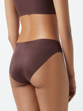 Wunderlove Dark Brown Hi-Leg Invisible Briefs