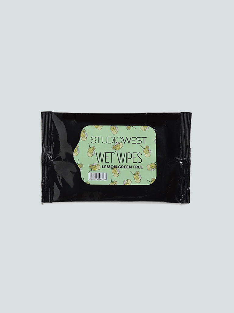 Studiowest Wet Wipes Lemon Green Tea - 10 Pcs