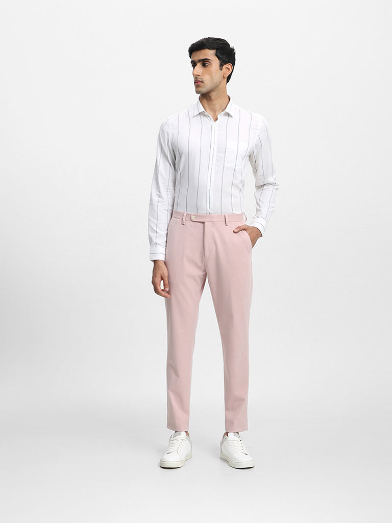 Best pants to wear with pink shirt  Pink Shirt Matching Pants  TiptopGents