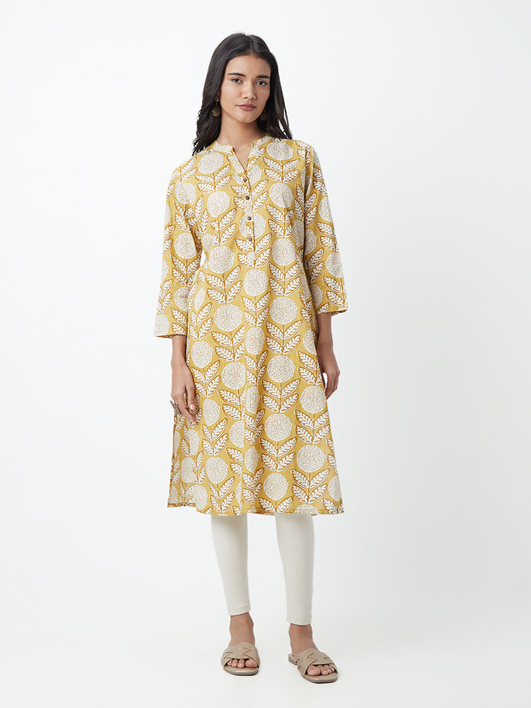 Buy Utsa by Westside Indigo Printed Short Kurti online | Looksgud.in