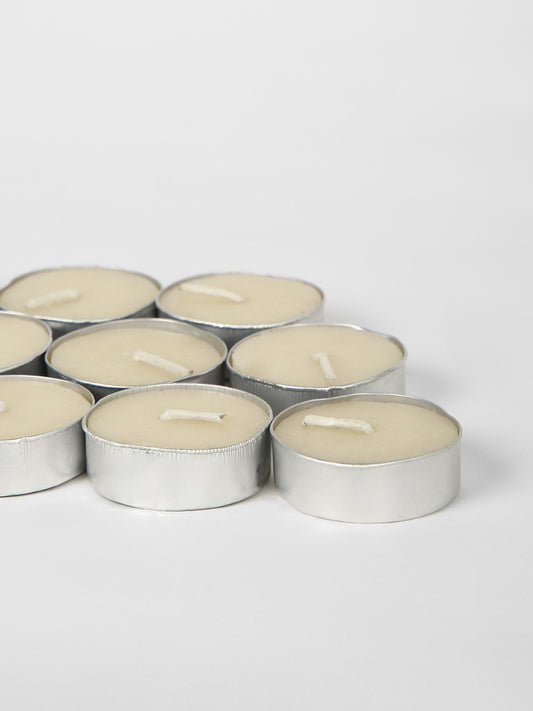 Westside Home Ivory Tea Light Candles Pack of 40