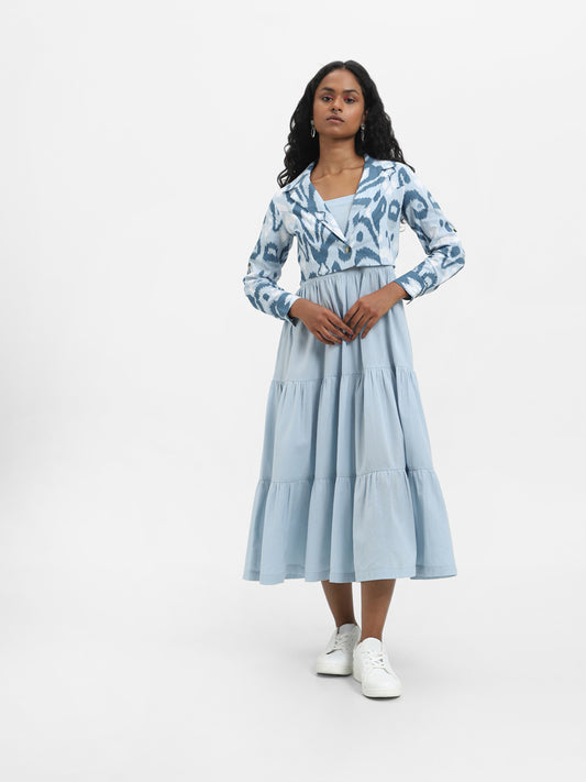 Bombay Paisley Blue Dress