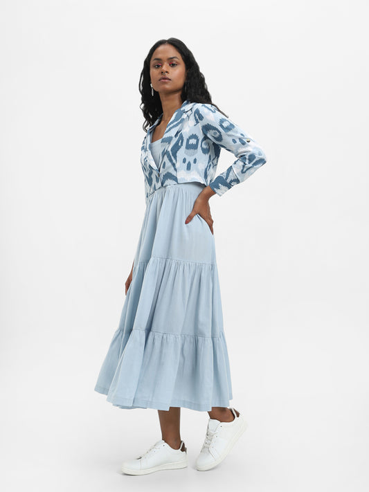 Bombay Paisley Blue Dress