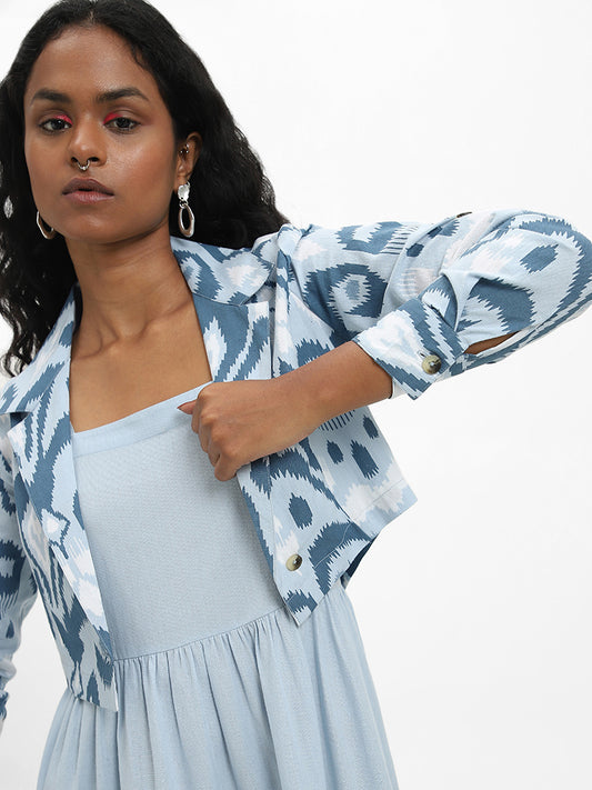 Bombay Paisley Blue Dress