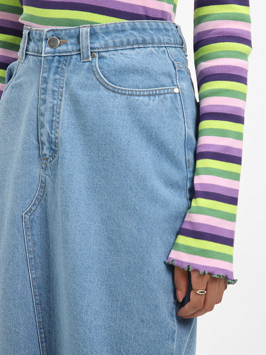Nuon Mid Blue Skirt