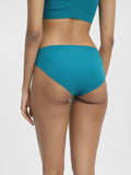 Wunderlove Plain Dark Green Seamless Cheeky Brief