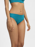 Wunderlove Plain Dark Green Seamless Cheeky Brief