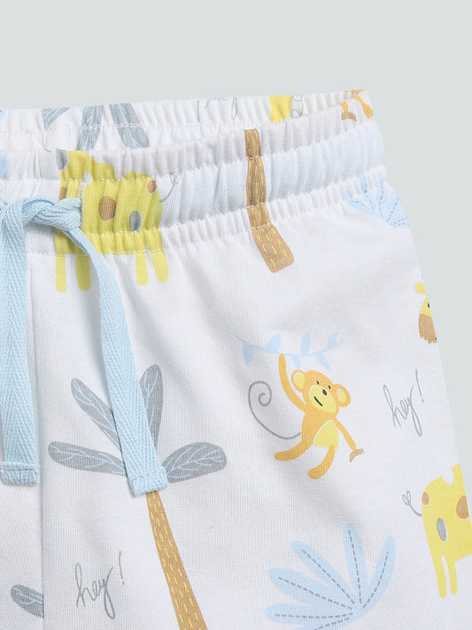HOP Baby Blue Shorts - Pack of 2